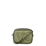 Borsa a Tracolla in Genuine Printed Suede Leather Verde