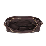 Borsa a Tracolla in Poliestere Marrone