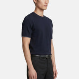 T-shirt in Cotone Blu Navy