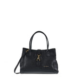 Borsa a Mano in Vera Pelle Nero Pierre Cardin