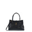 Borsa a Mano in Vera Pelle Nero Pierre Cardin
