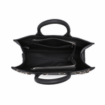 Borsa Shopper in Pelle Vegana Nero