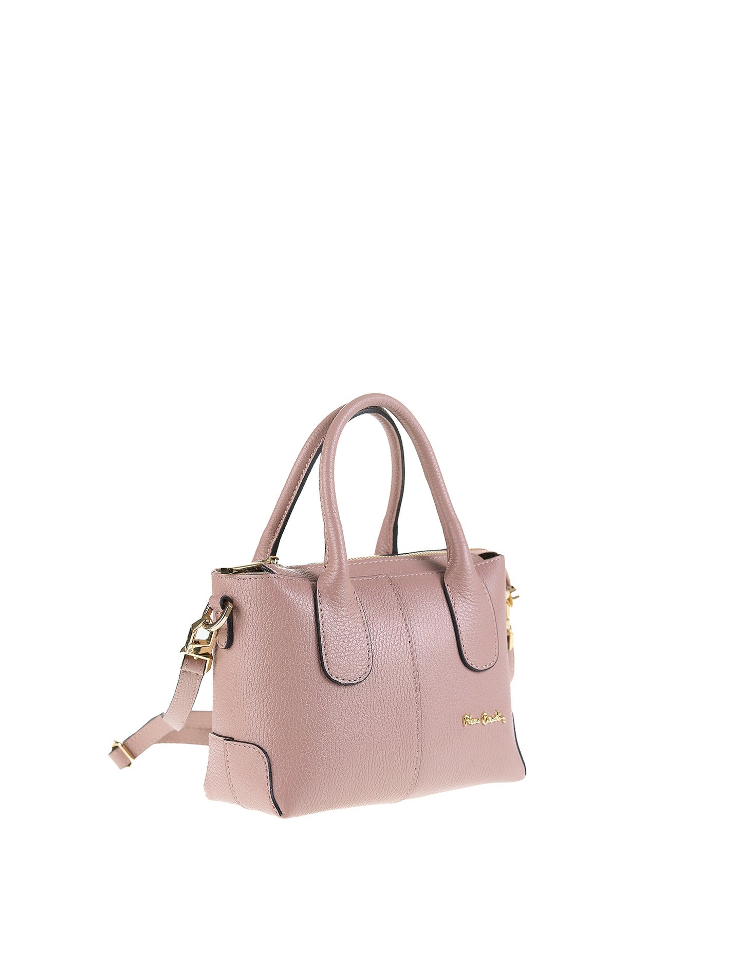 Borsa a Mano in Vera Pelle Malva