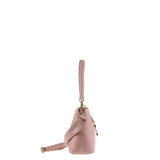 Borsa a Spalla in Vera Pelle Malva