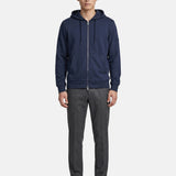 Felpa in Cotone Blu Navy