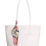 Borsa Shopper in Pelle Vegana Bianco Pierre Cardin