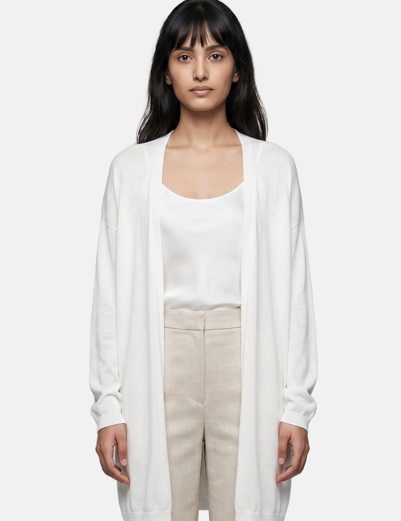 Vestito in Viscosa Bianco Roberta Rossi