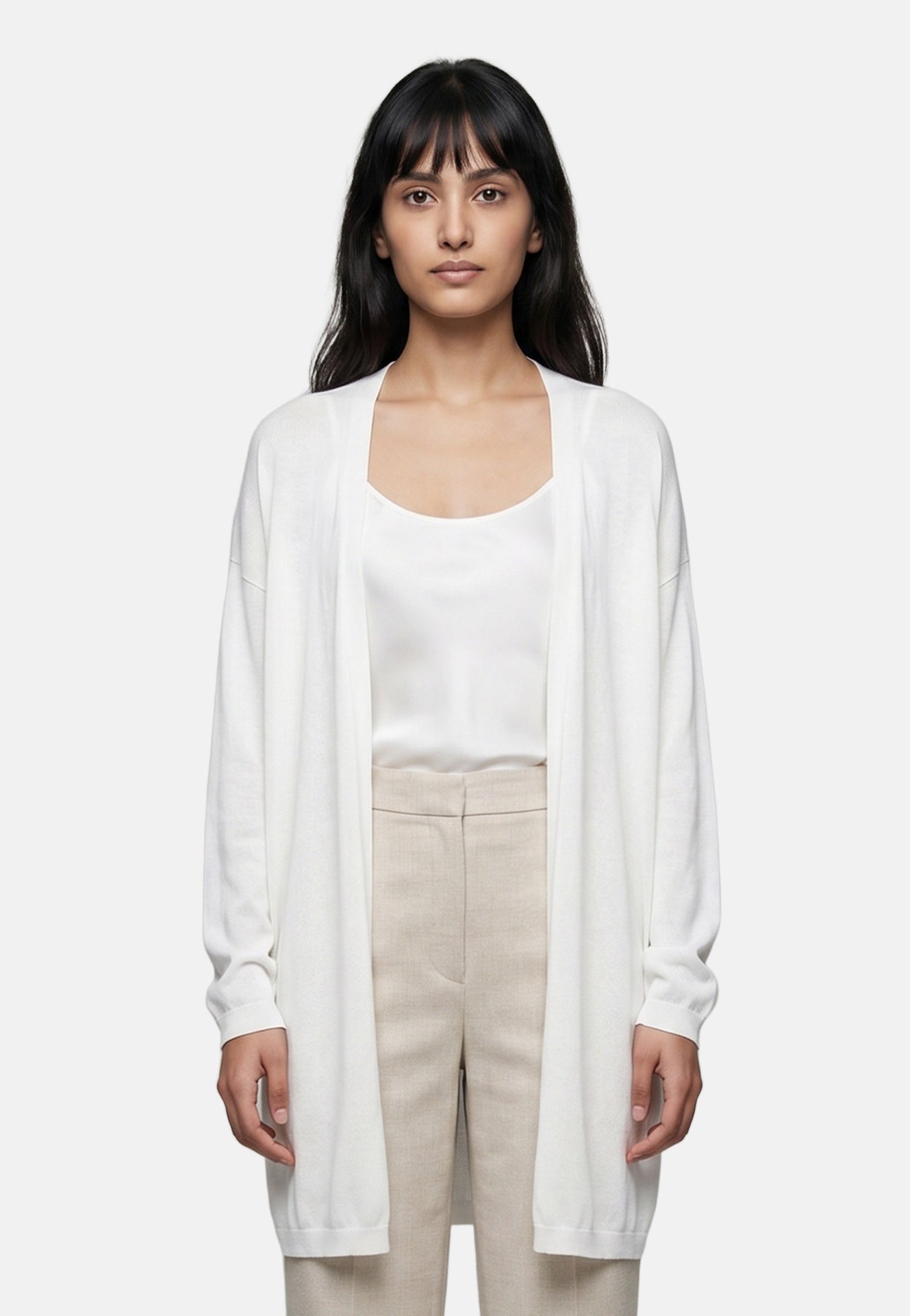 Vestito in Viscosa Bianco Roberta Rossi