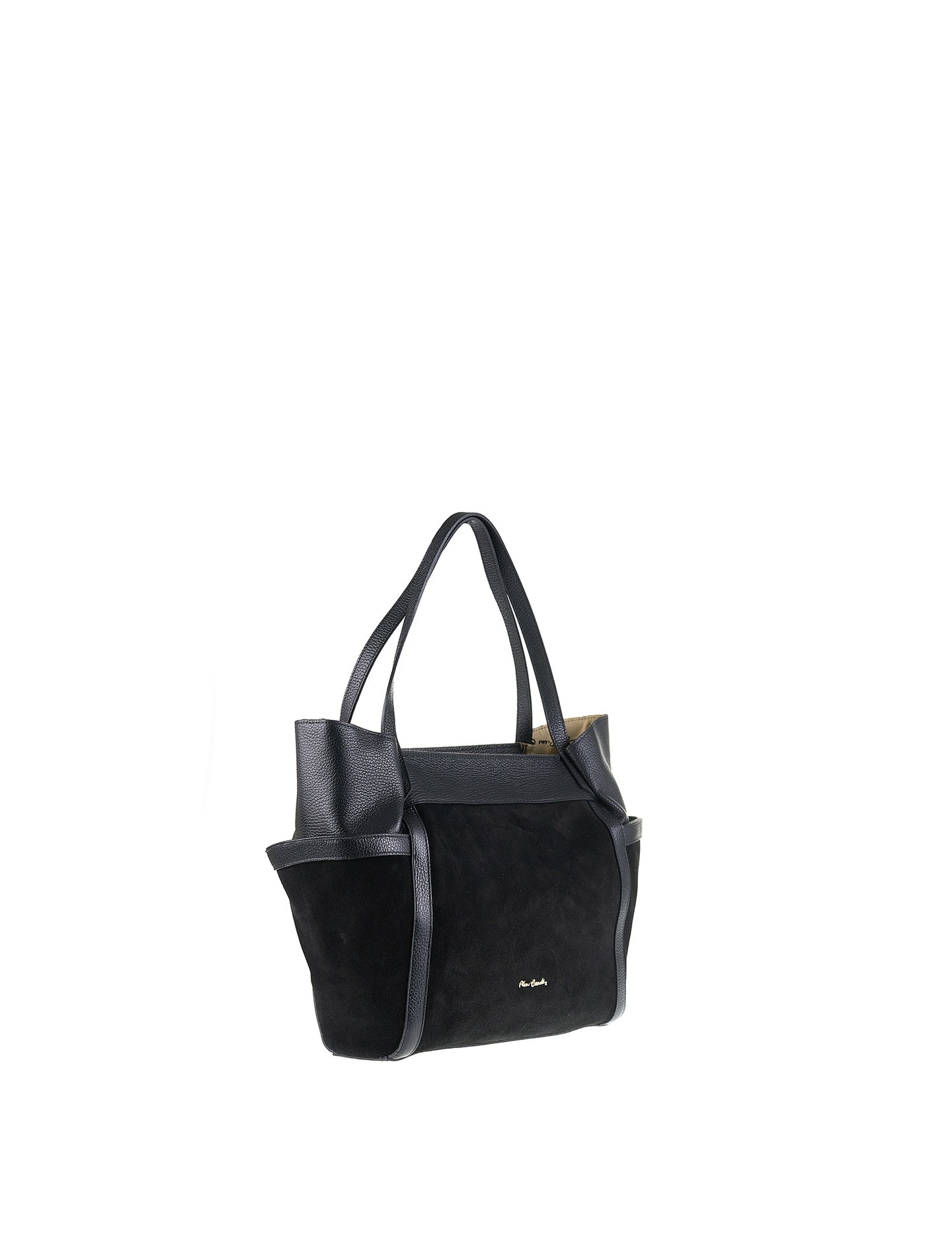 Borsa a Spalla in Vera Pelle Nero