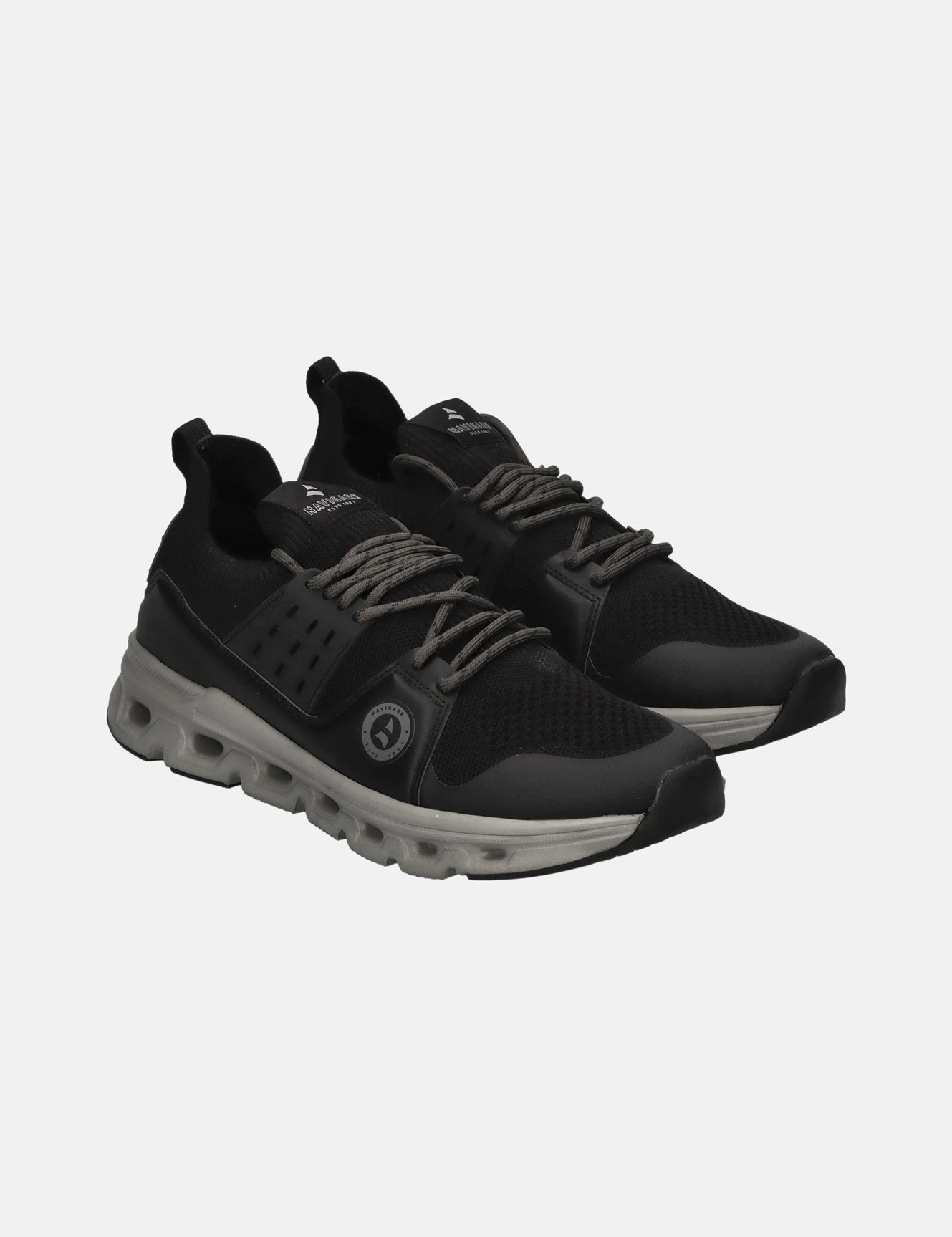 Scarpa stringata in Pelle Vegana Nero