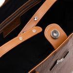 Borsa A Spalla da donna ALV - Cuoio