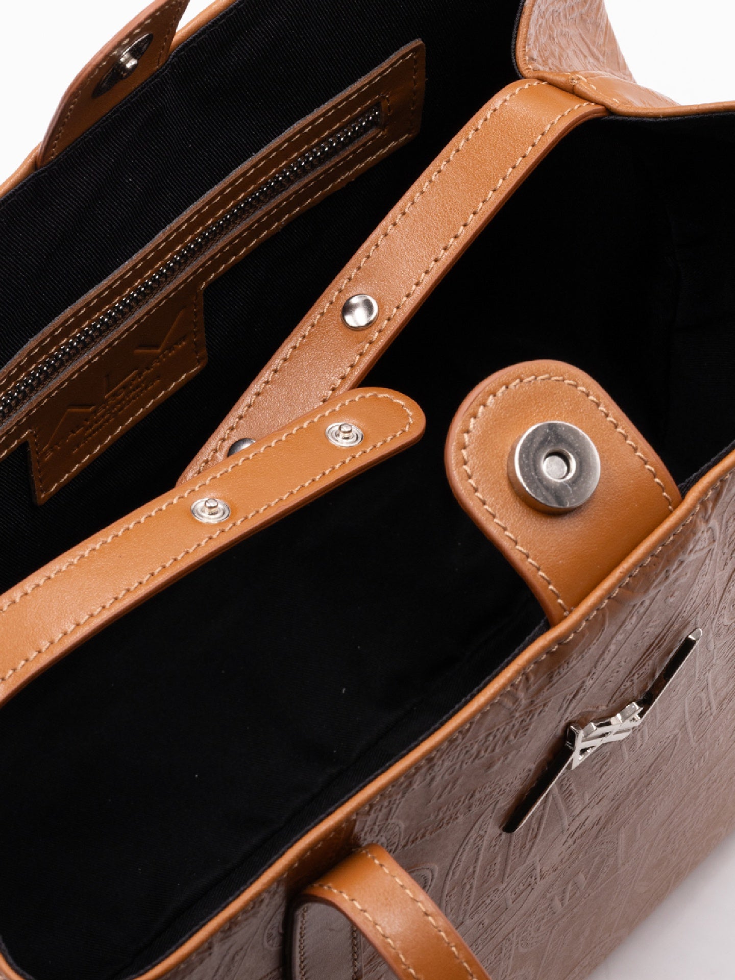 Borsa A Spalla da donna ALV - Cuoio