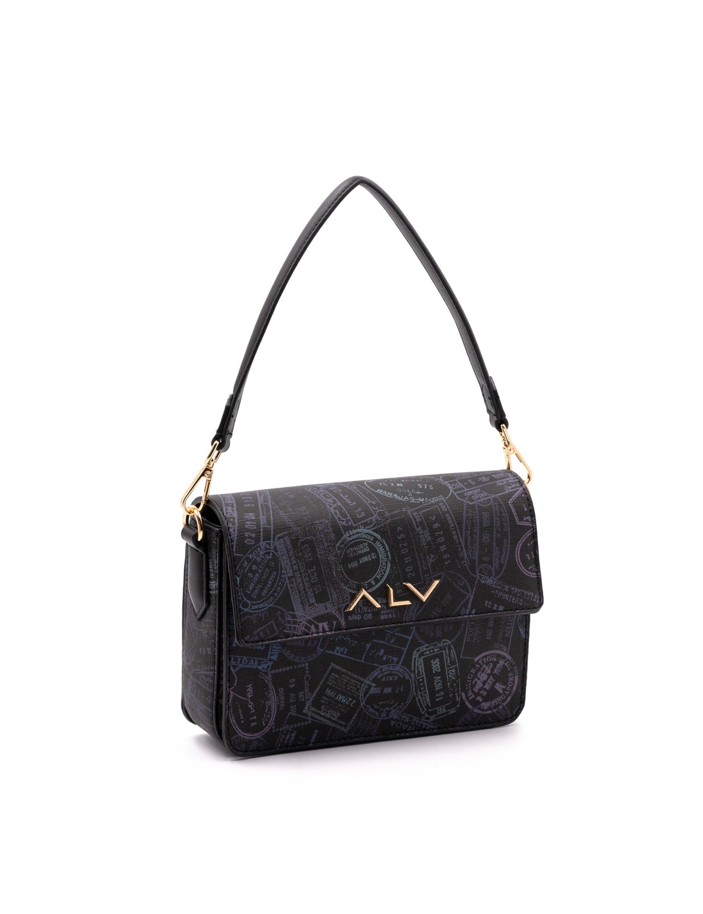 Borsa A Spalla da donna ALV - Nero
