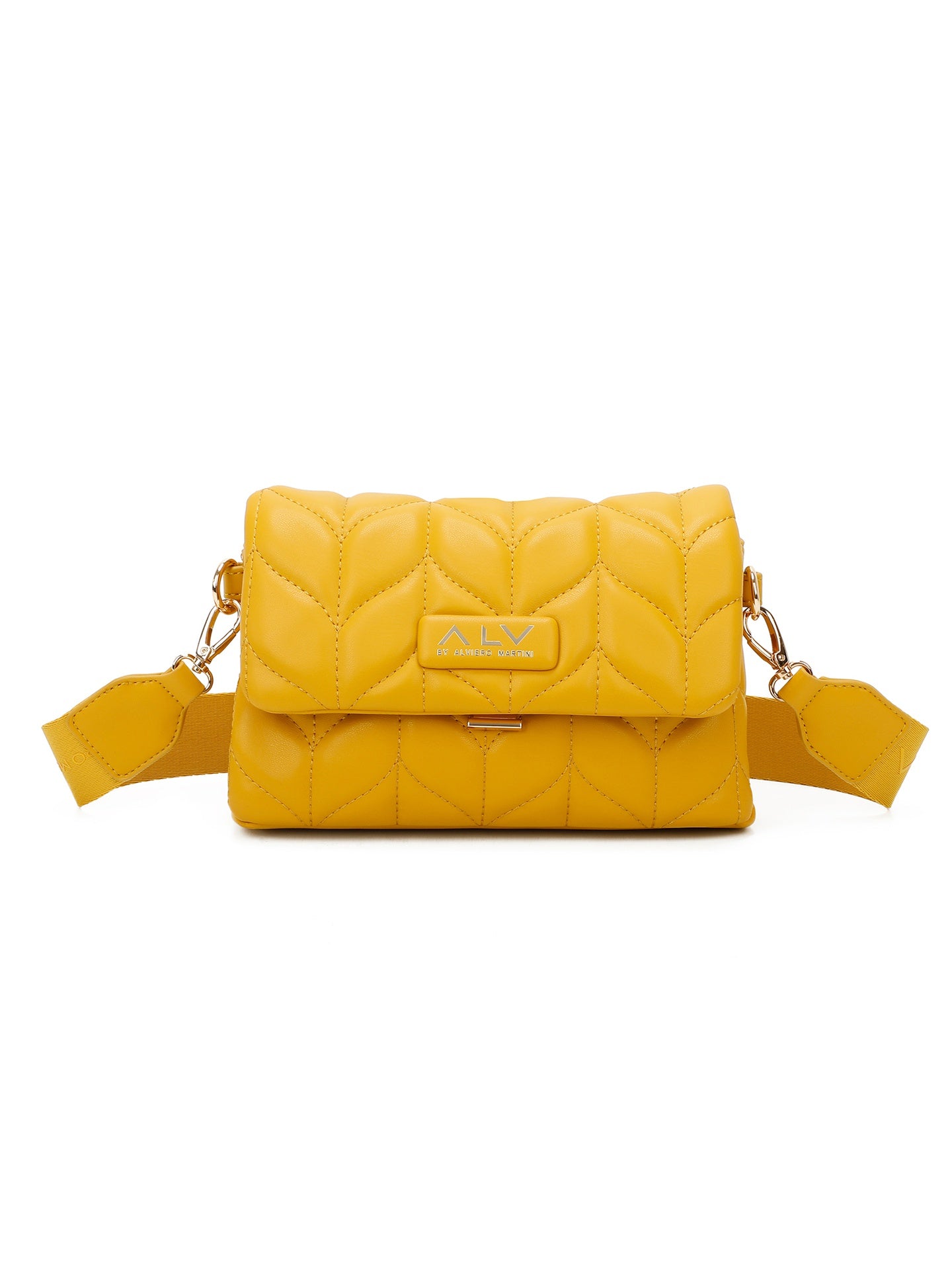 Borsa A Tracolla da donna ALV - Giallo