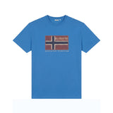 T-shirt in Cotone Blu