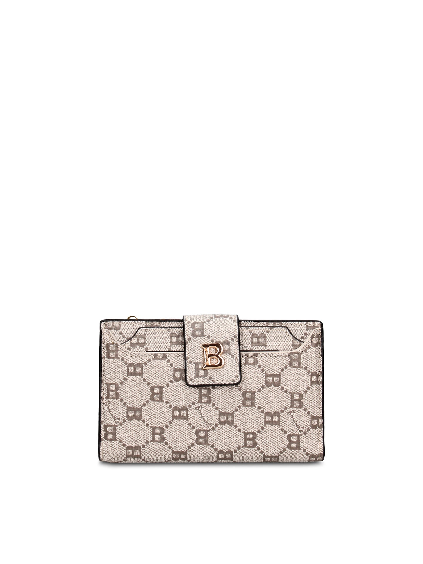 Portafoglio in Pelle Vegana Beige