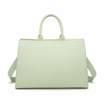Borsa Shopper in Pelle Vegana Verde