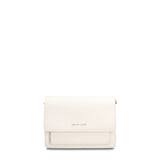 Borsa a Tracolla in Pelle Vegana Bianco Pierre Cardin