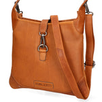 Borsa a Tracolla in Vera Pelle Marrone