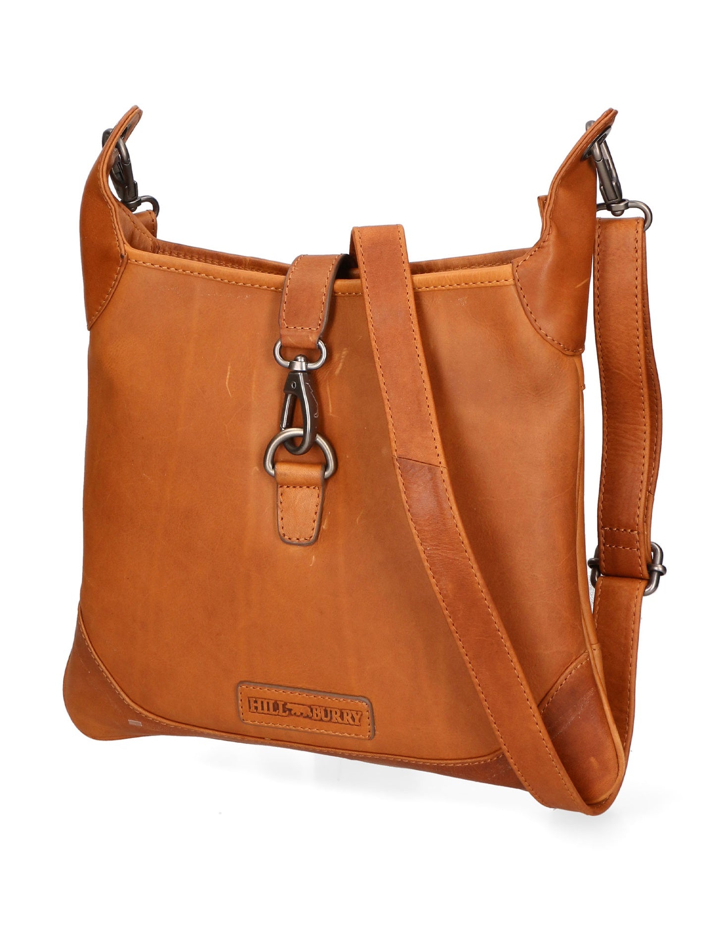 Borsa a Tracolla in Vera Pelle Marrone