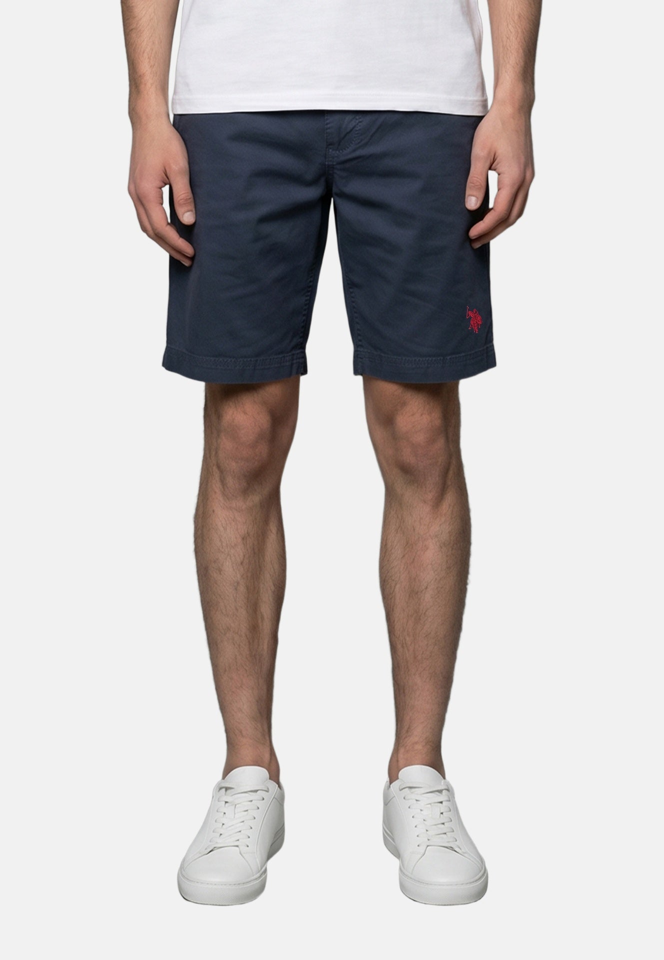 Pantaloncino in Cotone Blu Navy U.S. POLO ASSN.