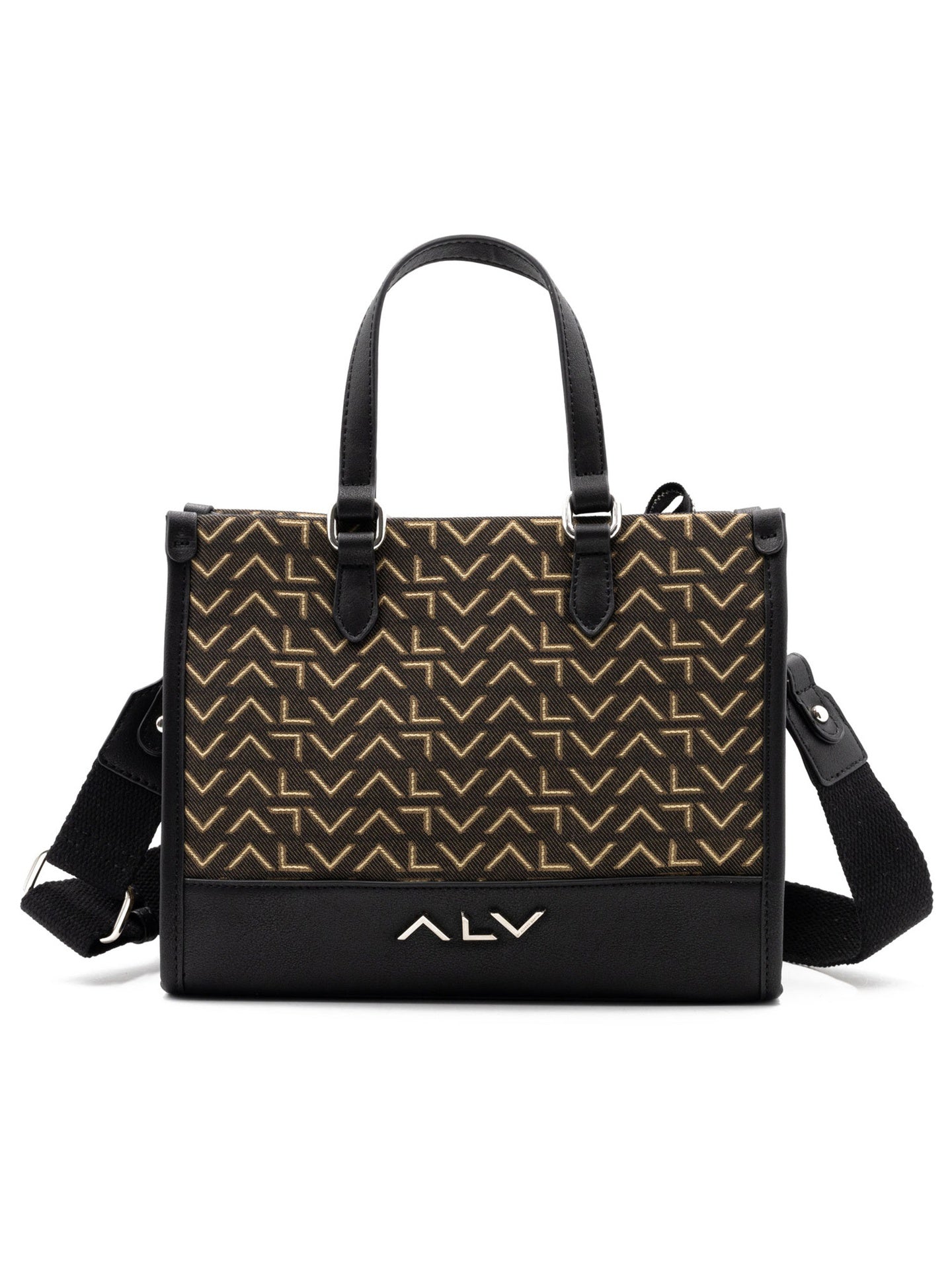 Borsa Shopper da donna ALV - Nero