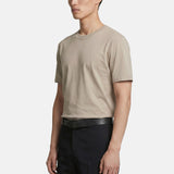T-shirt in Cotone Beige