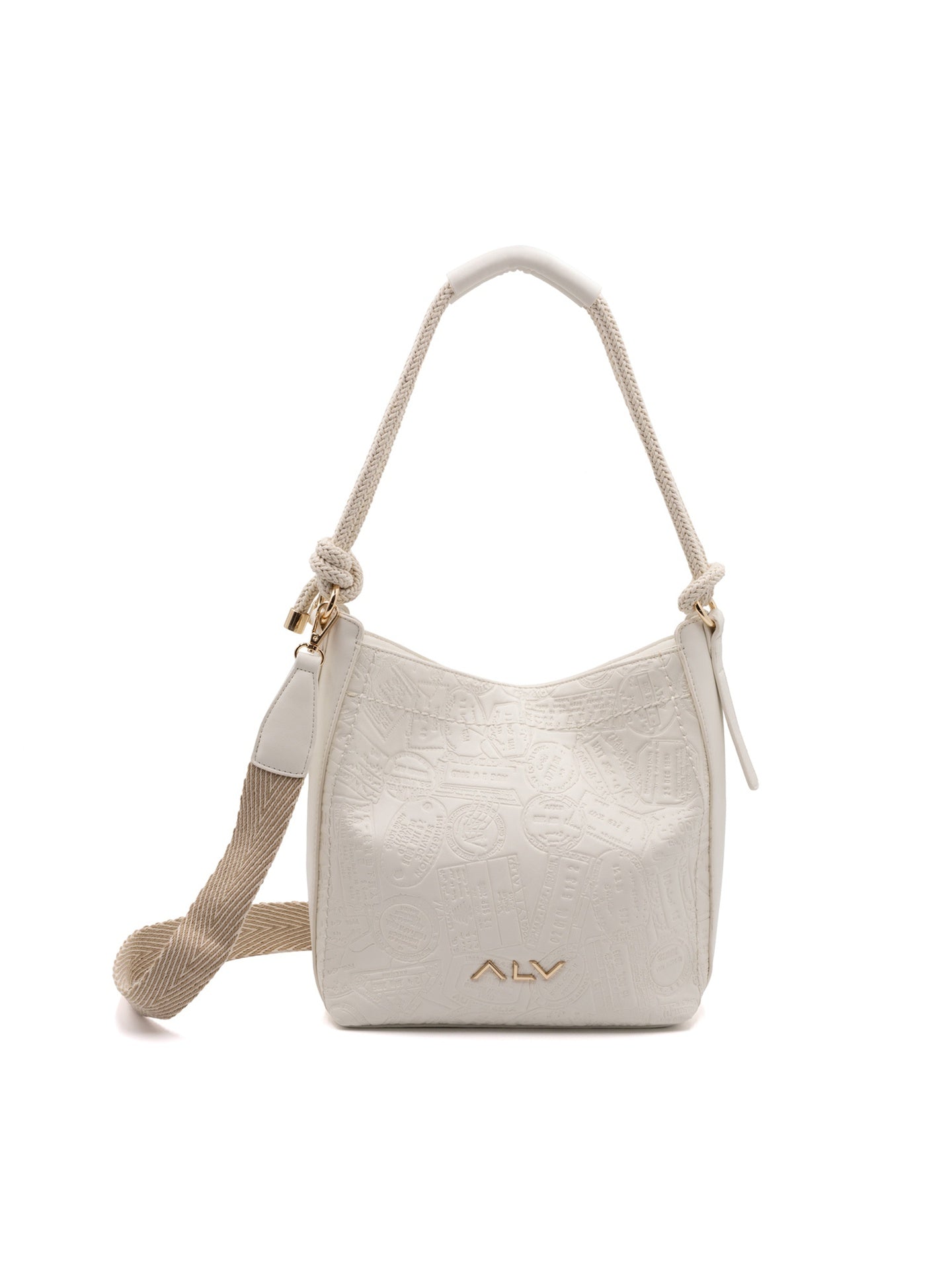 Borsa A Spalla da donna ALV - Bianco
