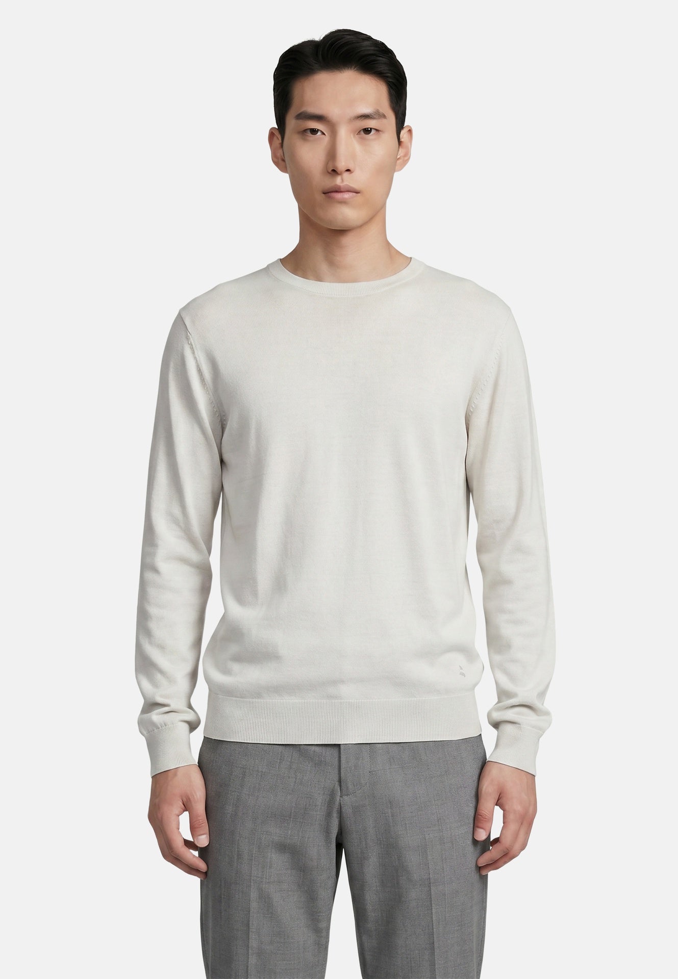 T-shirt in Cotone Beige Navigare