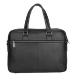 Borsa a Mano in Vera Pelle Nero