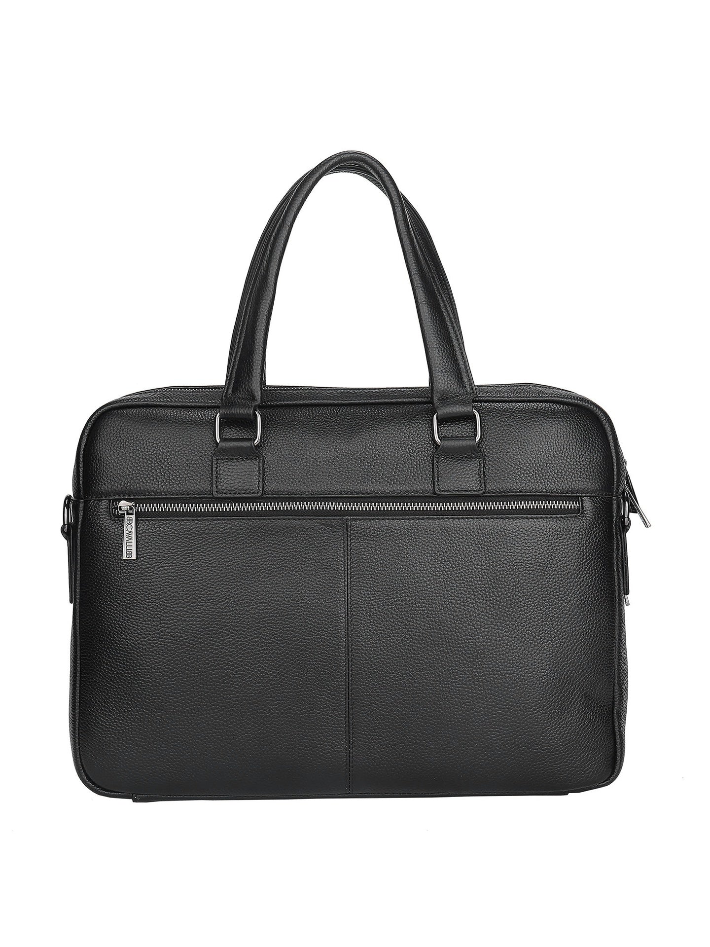 Borsa a Mano in Vera Pelle Nero