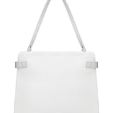 Borsa a Spalla in Pelle Vegana Bianco