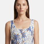 Vestito in Viscosa Blu Roberta Rossi