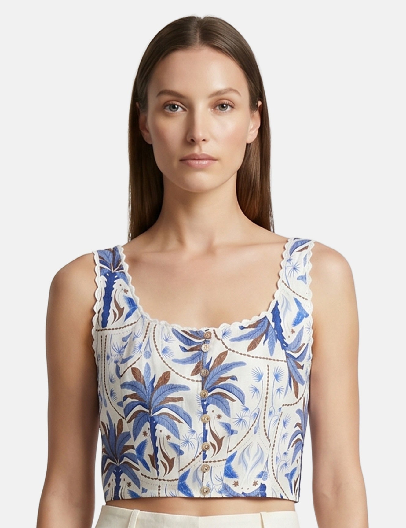 Vestito in Viscosa Blu Roberta Rossi