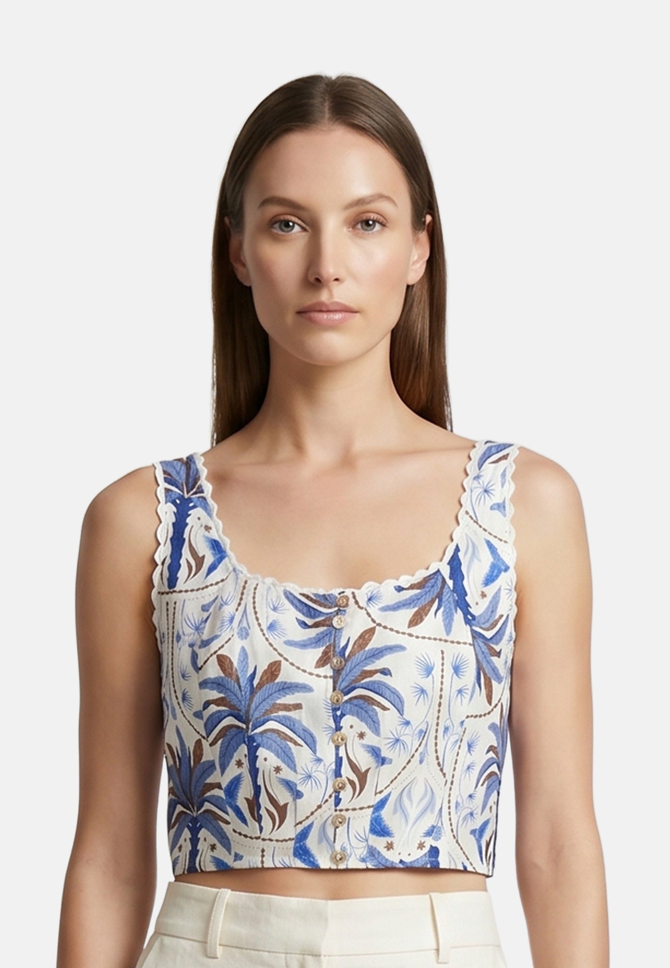 Vestito in Viscosa Blu Roberta Rossi