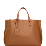 Borsa a Mano in Ruga Leather Cognac