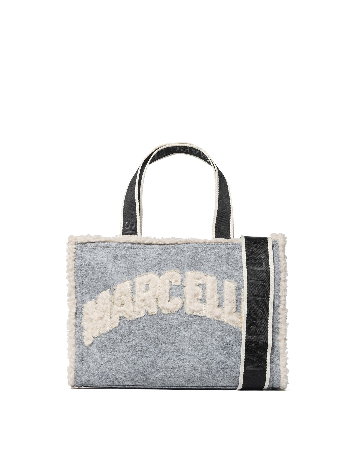 Buby Cloth S Borsa a spalla | Grigio scuro | Marc Ellis