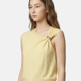 Vestito in Viscosa Giallo