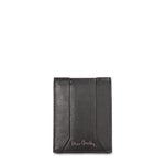 Portafoglio in Vera Pelle Nero Pierre Cardin