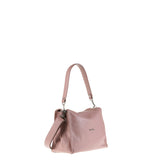 Borsa a Spalla in Vera Pelle Malva