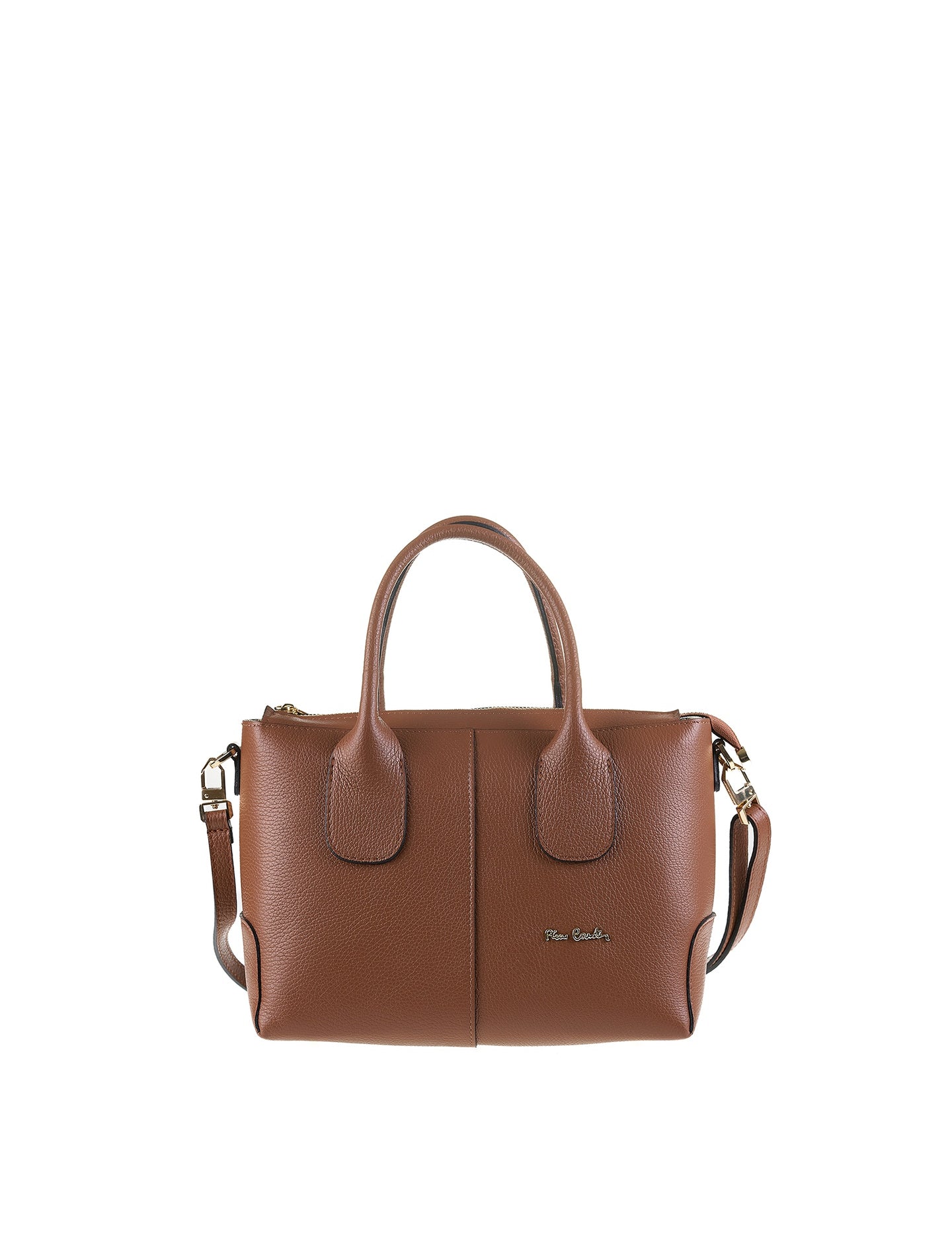 Borsa a Mano in Vera Pelle Cuoio Pierre Cardin