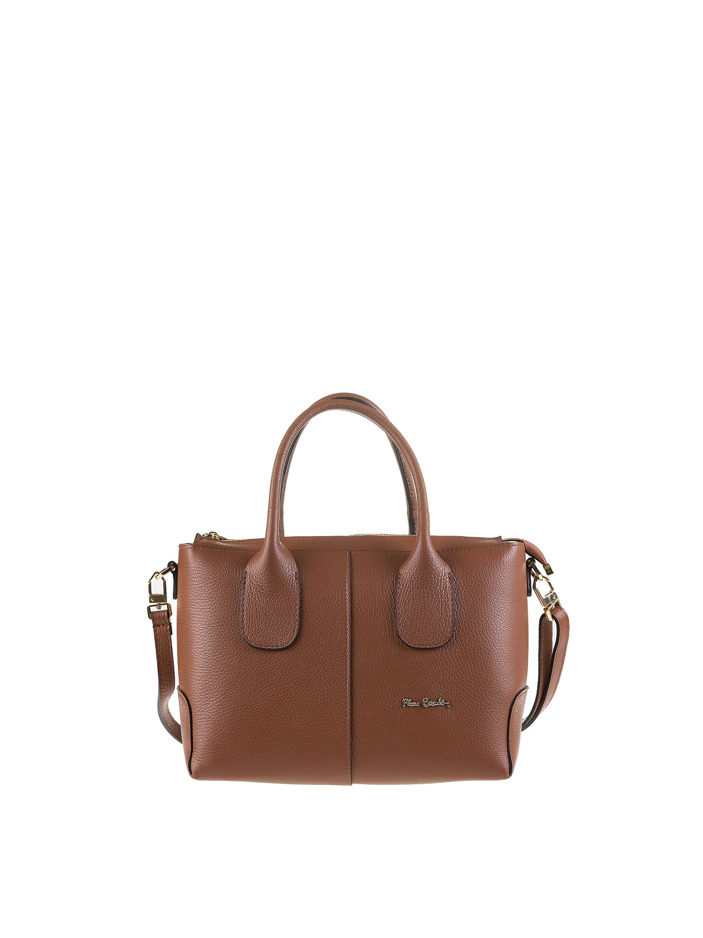 Borsa a Mano in Vera Pelle Cuoio Pierre Cardin