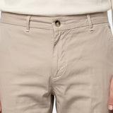 Jeans in Fibra Naturale Beige