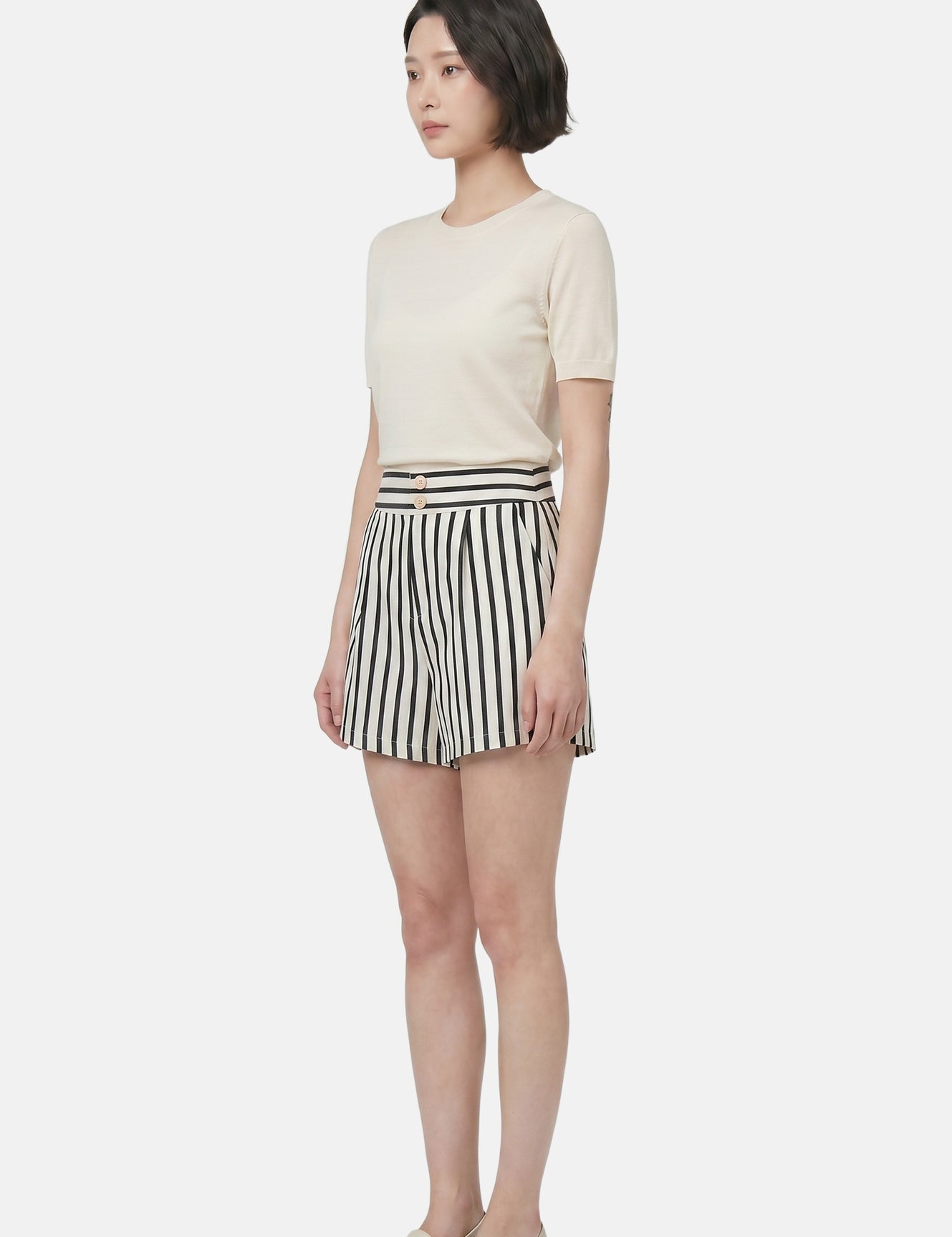 Vestito in Cotone Nero