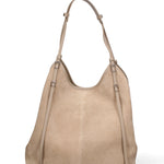 Borsa a Spalla in Vera Pelle Cappuccino Chiara Ferretti