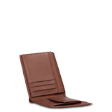 Portafoglio Uomo in Vera Pelle Cognac