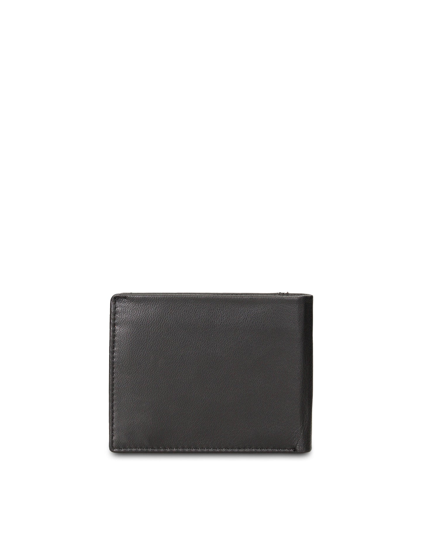 Portafoglio in Vera Pelle Nero