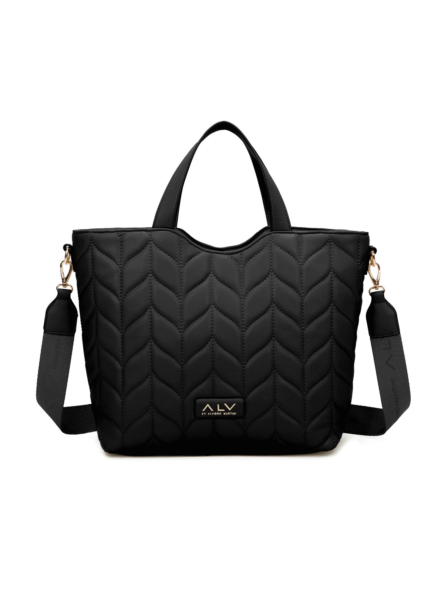 Borsa A Spalla da donna ALV - Nero