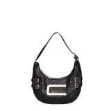 Borsa a spalla CUSTO - Nero