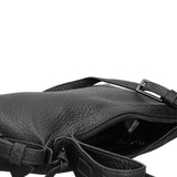 Borsa a spalla CUSTO - Nero